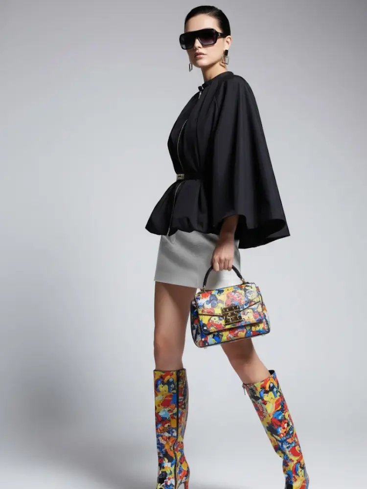 Women's Cape Bubble Jacket DUMBO New Collection Couture in Manhattan BYMANYC ® New York by BYMANYC ® New York