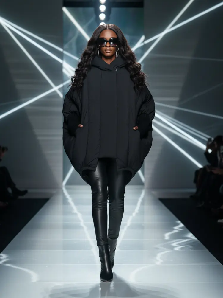 Women's Cape Coat FINANCIAL DISTRICT COUTURE BYMANYC ® New York by BYMANYC ® New York