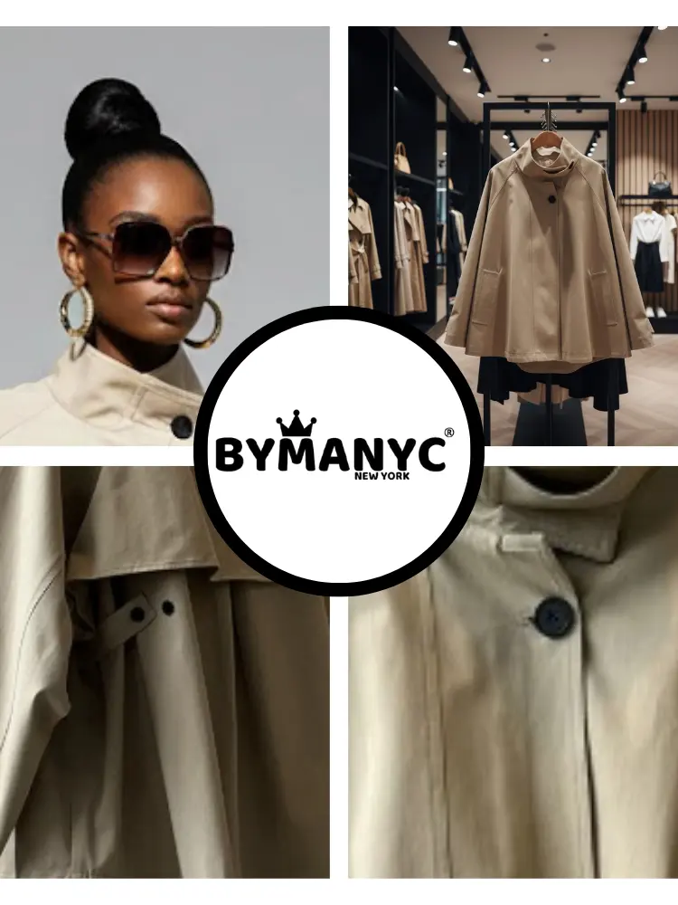 Women's Cape Jacket TRIBECA COUTURE BYMANYC ® New York by BYMANYC ® New York