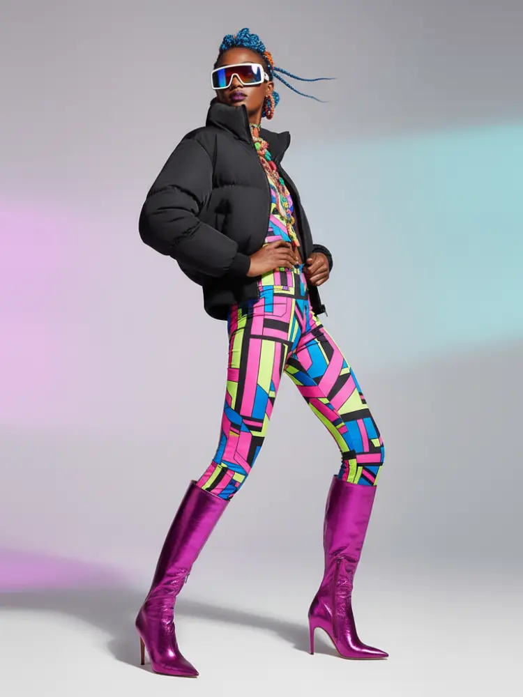 Women's Cropped Puffer Jacket HARLEM ECO FASHION BYMANYC ® New York by BYMANYC ® New York