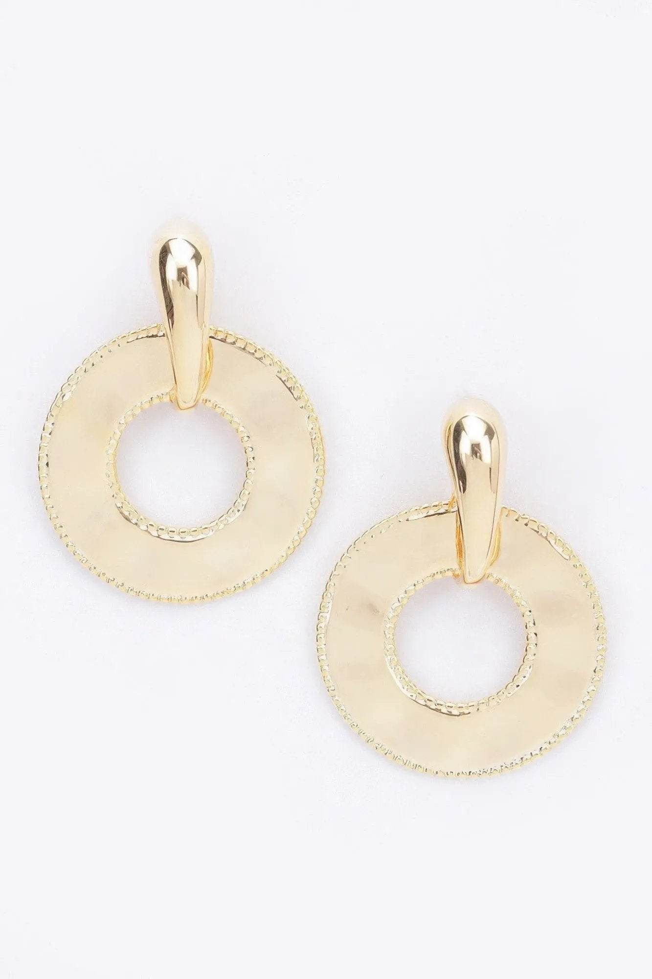 Hudson Drop Earrings BYMANYC Women Liquid Metal Minimalist Daily Wear by BYMANYC ® New York