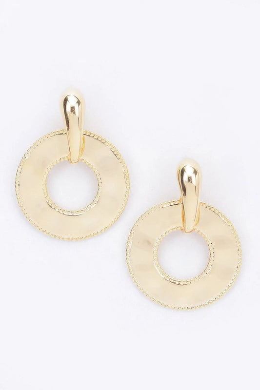 Hudson Drop Earrings BYMANYC Women Liquid Metal Minimalist Daily Wear by BYMANYC ® New York