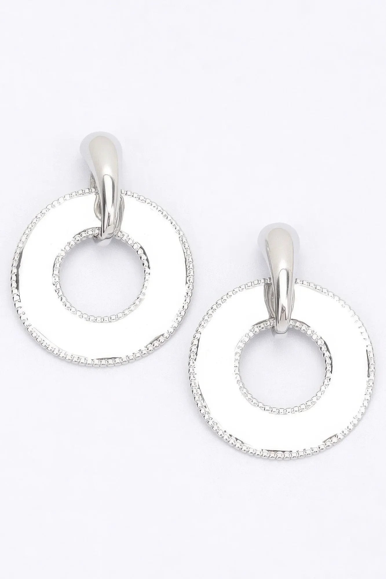 Hudson Drop Earrings BYMANYC Women Liquid Metal Minimalist Daily Wear by BYMANYC ® New York