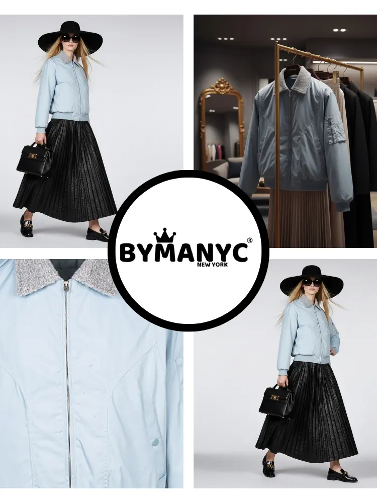 Women's Eco Jacket ASTORIA NY CITY Collection BYMANYC ® New York by BYMANYC ® New York