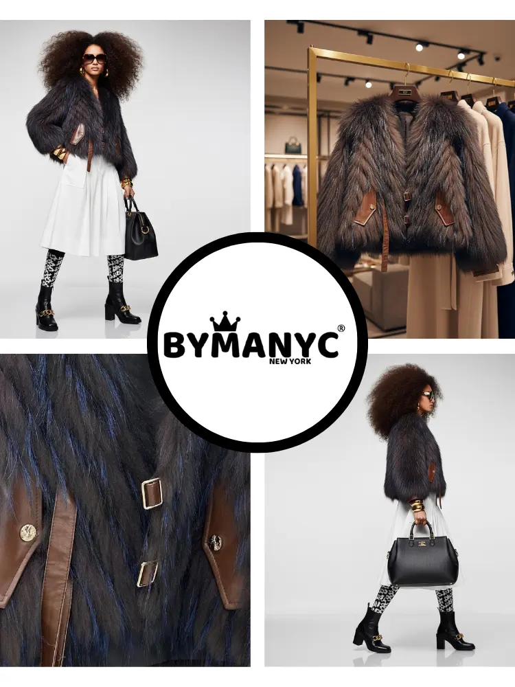 Women's Eco Jacket BRIGHTON BEACH NY CITY Collection BYMANYC ® New York by BYMANYC ® New York