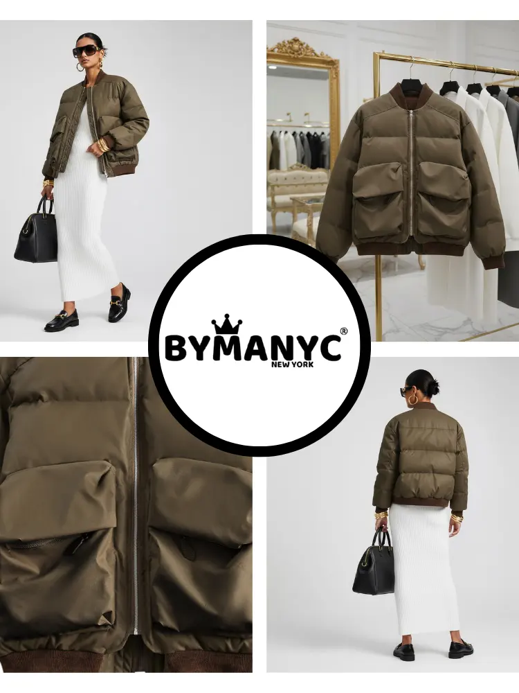 Women's Eco Jacket BRYANT PARK NYFW New Collection BYMANYC ® New York by BYMANYC ® New York