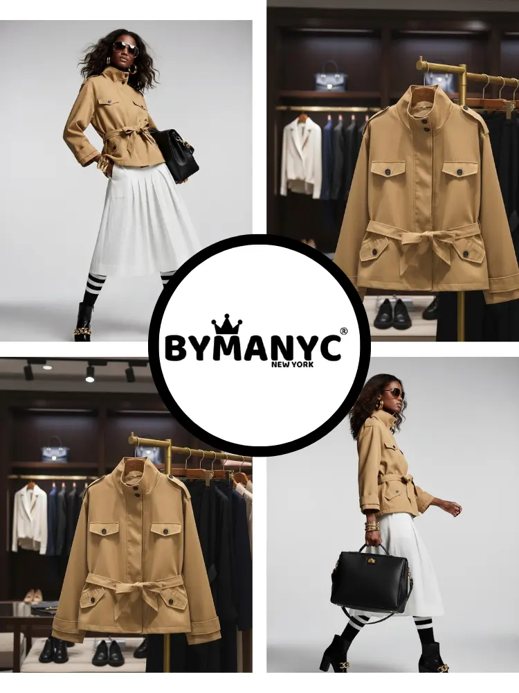 Women's Eco Jacket CARROLL GDNS NY CITY Collection BYMANYC ® New York by BYMANYC ® New York