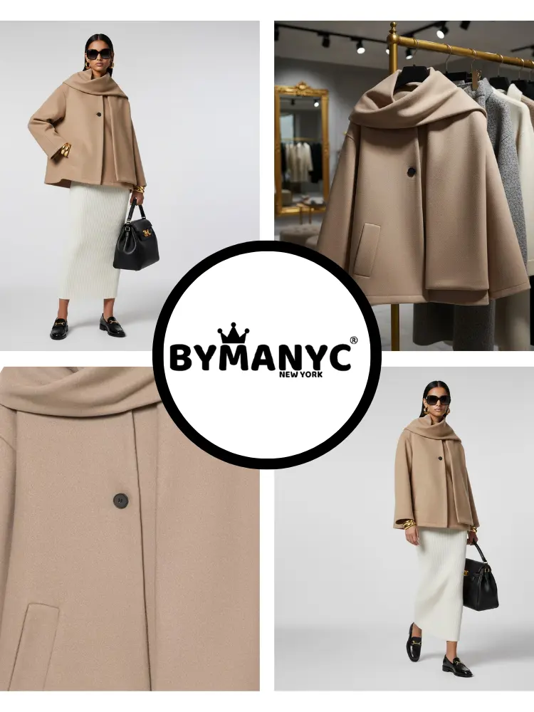Women's Eco Jacket CHELSEA PIERS NYFW New Collection BYMANYC ® New York by BYMANYC ® New York