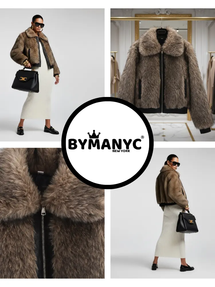 Women's Eco Jacket COLUMBIA NYFW New Collection BYMANYC ® New York by BYMANYC ® New York