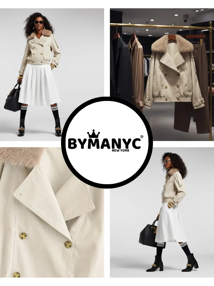 Women's Eco Jacket FORDHAM NY CITY Collection BYMANYC ® New York by BYMANYC ® New York