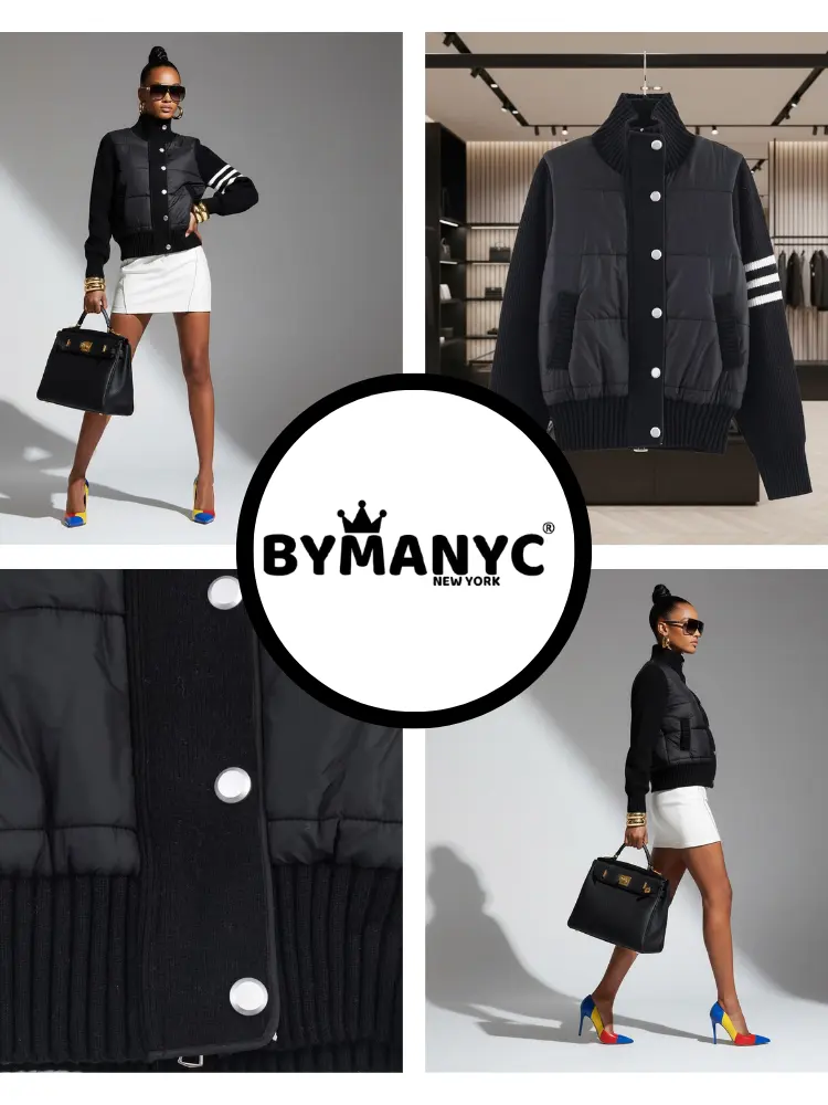 Women's Eco-Jacket • HARLEM New Collection BYMANYC ® New York by BYMANYC ® New York