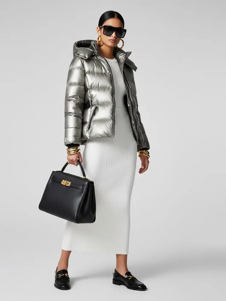 Women's Eco Jacket HUDSON RIVER NYFW New Collection BYMANYC ® New York by BYMANYC ® New York