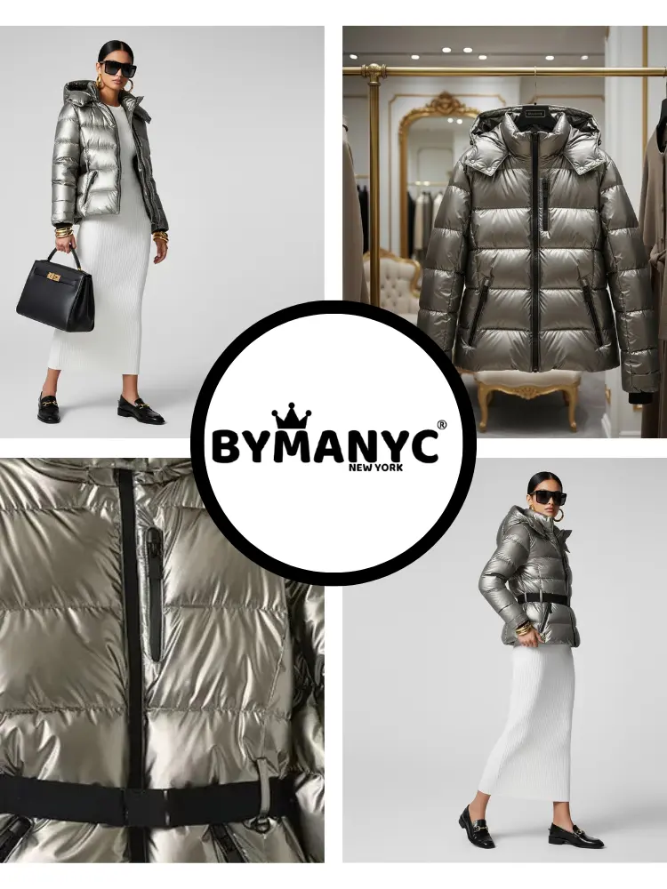 Women's Eco Jacket HUDSON RIVER NYFW New Collection BYMANYC ® New York by BYMANYC ® New York
