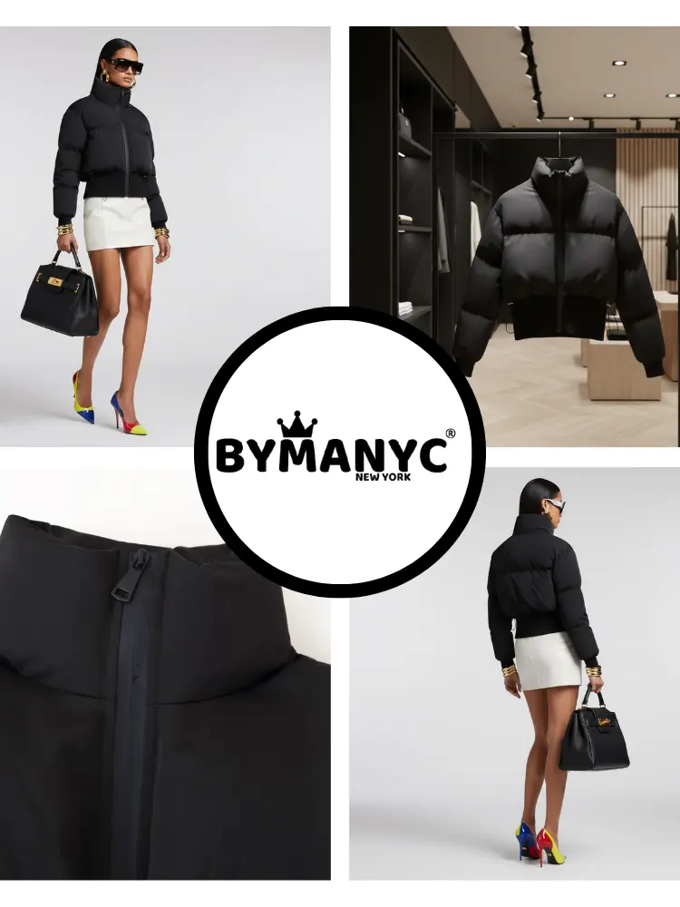 Women's Eco Jacket LIBERTY ISL NYFW New Collection BYMANYC ® New York by BYMANYC ® New York