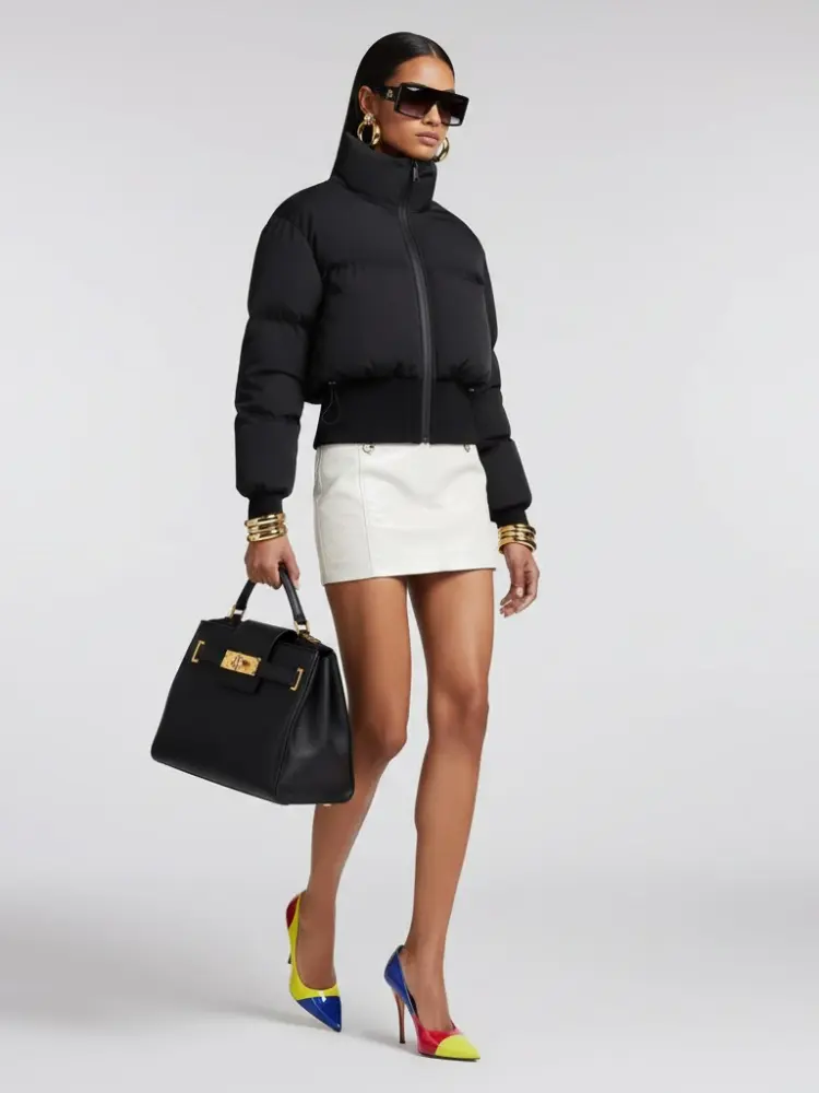 Women's Eco Jacket LIBERTY ISL NYFW New Collection BYMANYC ® New York by BYMANYC ® New York