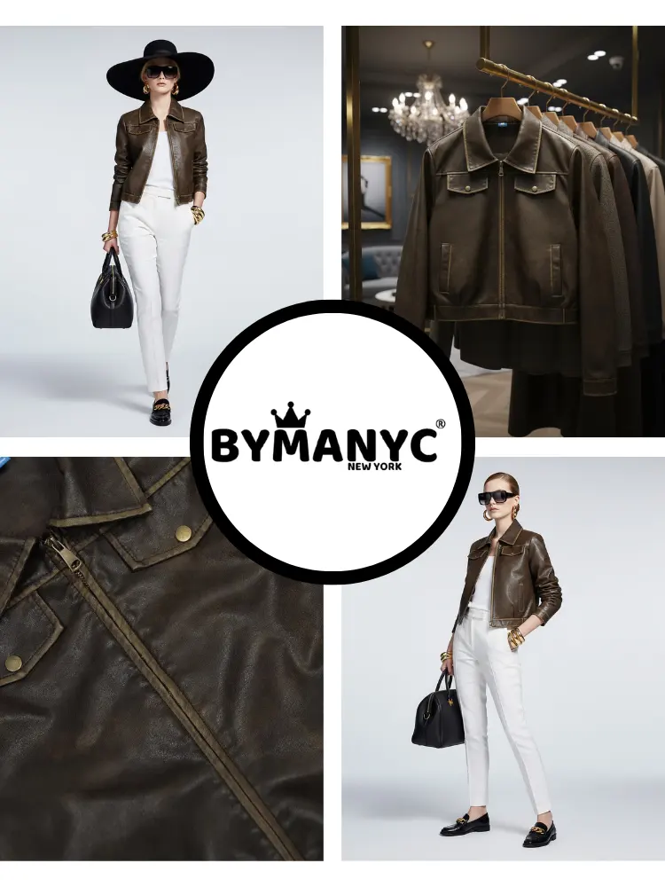 Women's Eco Jacket LITTLE ITALY NY CITY Collection BYMANYC ® New York by BYMANYC ® New York