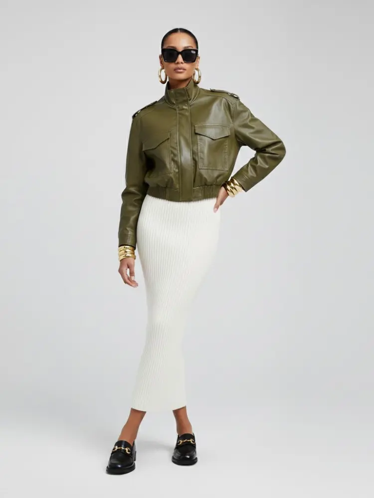 Women's Eco Jacket MANHATTAN BR NYFW New Collection BYMANYC ® New York by BYMANYC ® New York