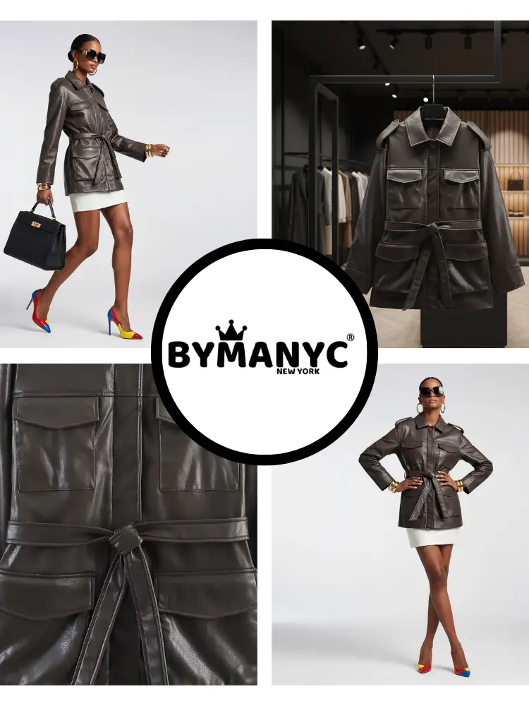 Women's Eco Jacket METROPOLITAN NYFW New Collection BYMANYC ® New York by BYMANYC ® New York