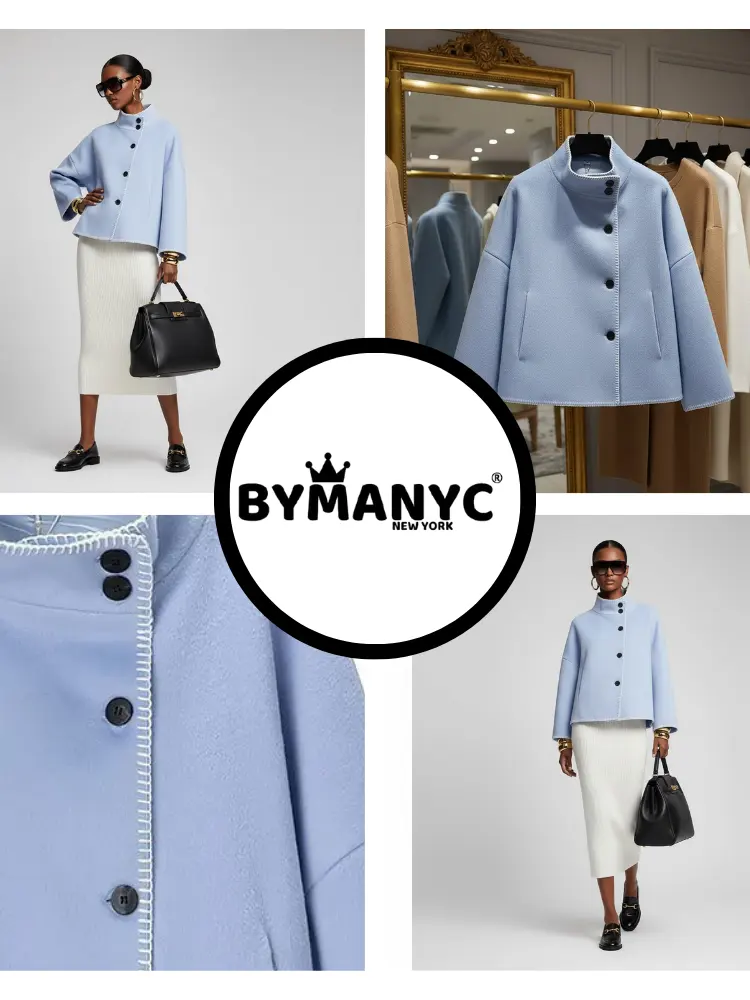 Women's Eco Jacket PARK AVENUE NYFW New Collection BYMANYC ® New York by BYMANYC ® New York