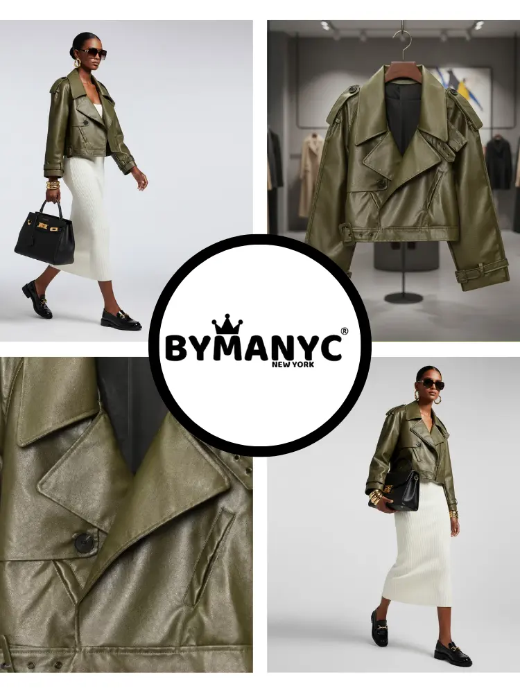 Women's Eco Jacket ROCKEFELLER NYFW New Collection BYMANYC ® New York by BYMANYC ® New York