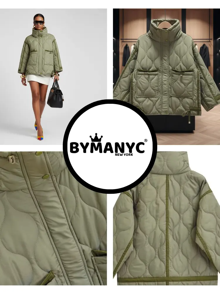 Women's Eco Jacket TRIANGLE NYFW New Collection BYMANYC ® New York by BYMANYC ® New York