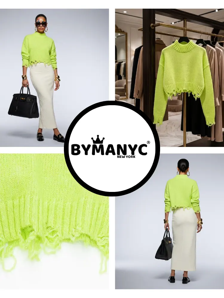 Women's Eco Knitwear BATTERY PARK NY CITY Collection BYMANYC ® New York by BYMANYC ® New York