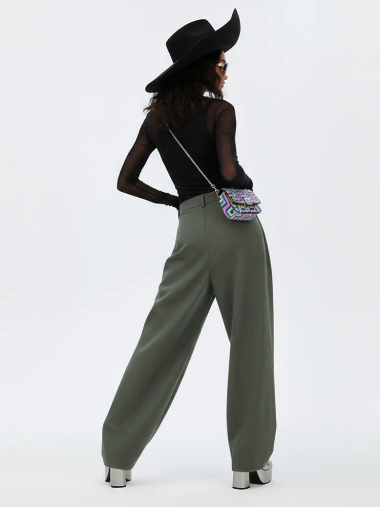 Women's Extra Wide Trousers BUSHWICK NYFW New Colecction BYMANYC ® New York by BYMANYC ® New York