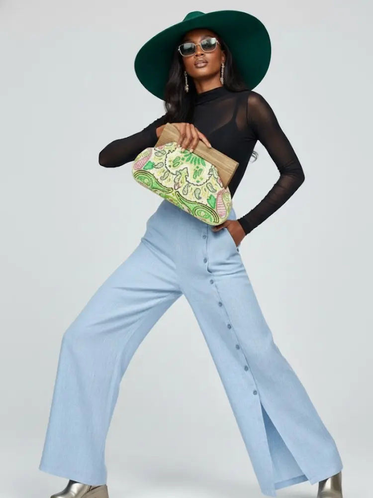Women's Extra Wide Trousers SOHO NYFW New Colecction BYMANYC ® New York by BYMANYC ® New York