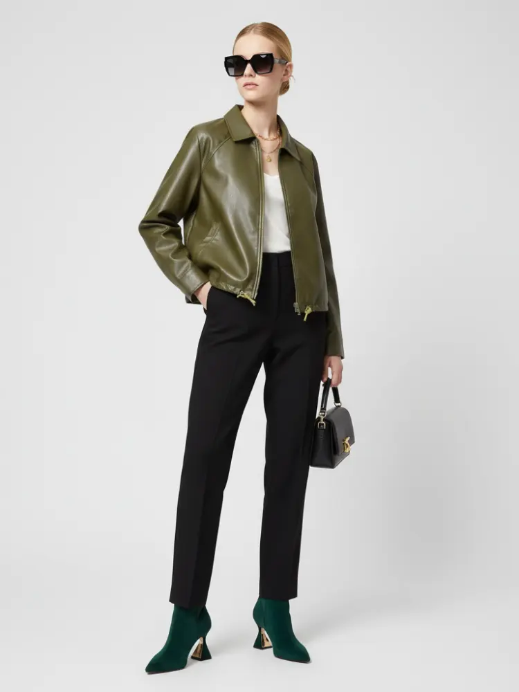 Women's Faux Leather Jacket WEST VILLAGE ECO FASHION BYMANYC ® New York by BYMANYC ® New York