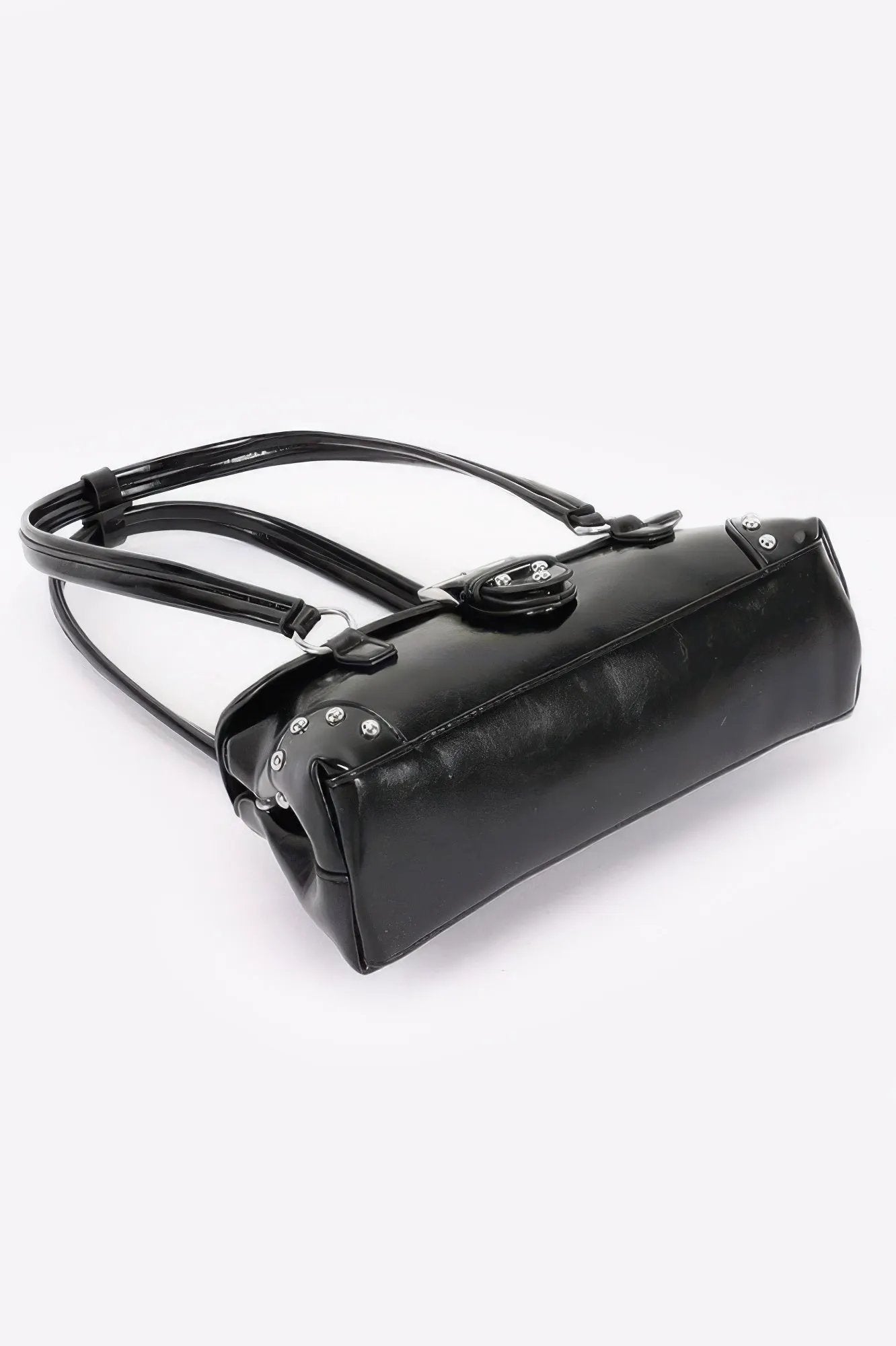 Women's Handbag Metal Studded Shoulder Bag - CHELSEA - BYMANYC ® New York by BYMANYC ® New York