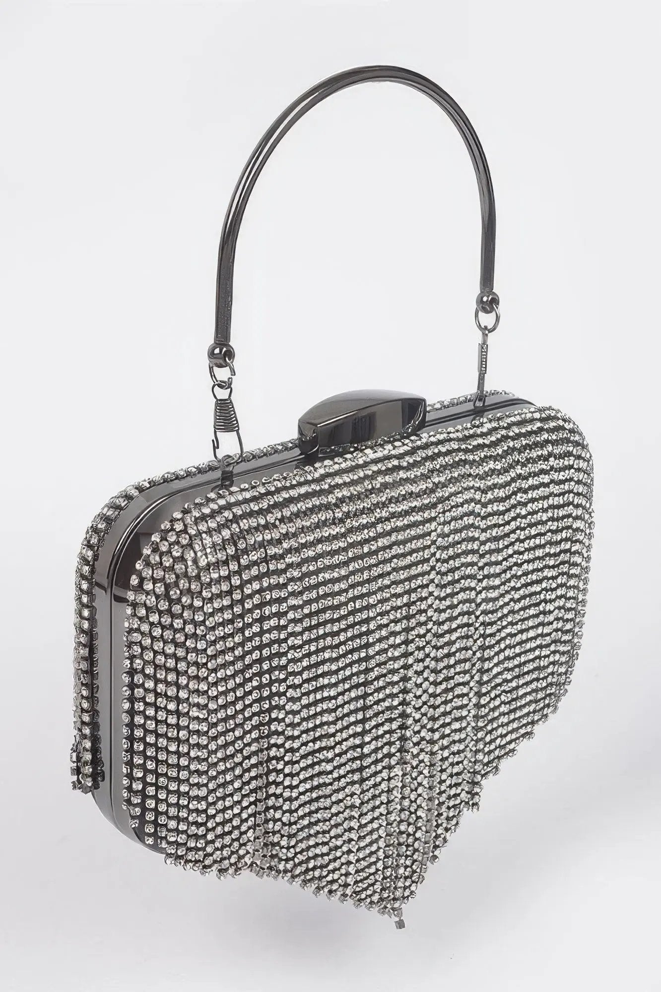 Women's Handbag Rhinestone Fringe Clutch - BROADWAY - BYMANYC ® New York by BYMANYC ® New York