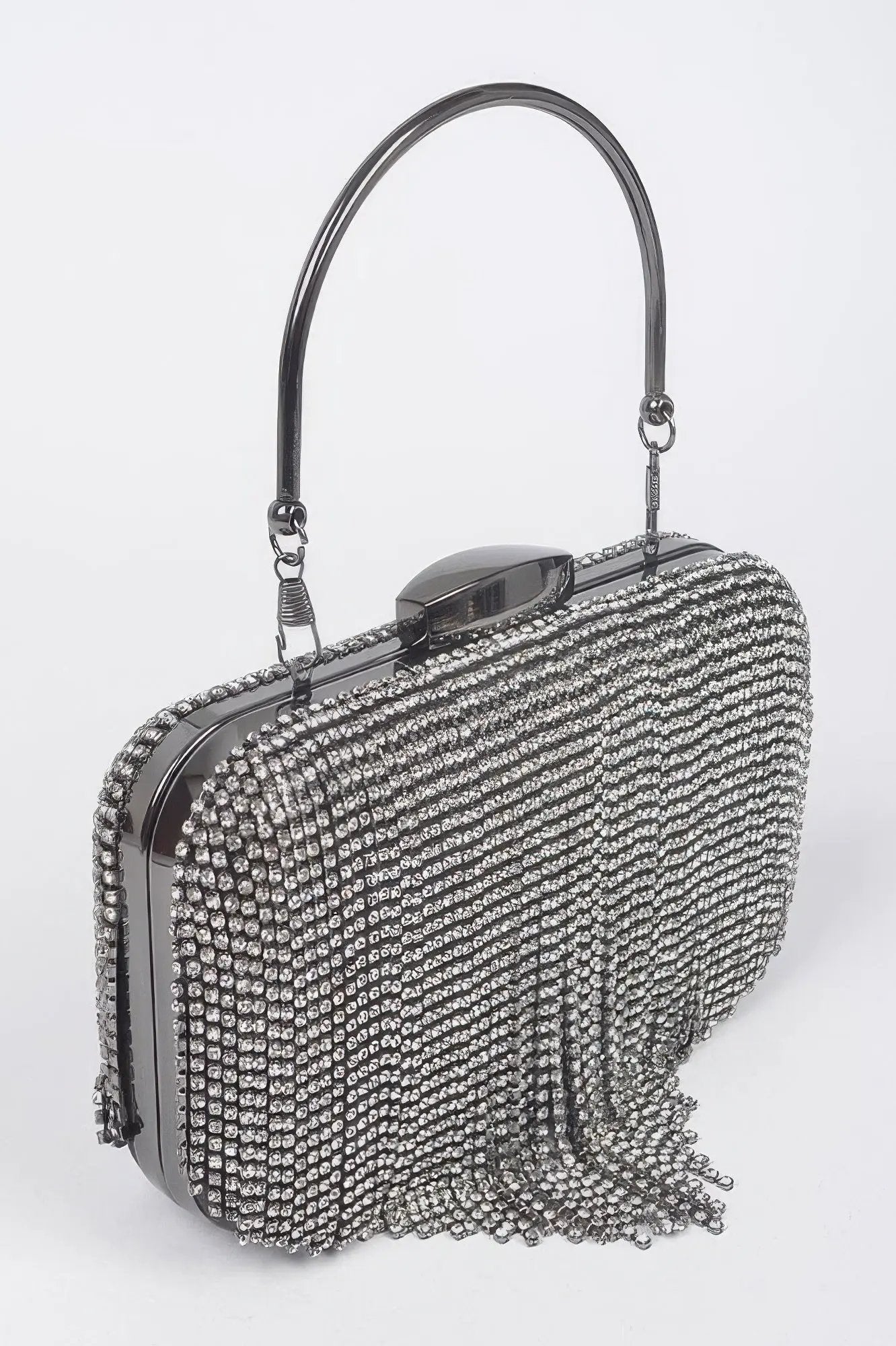 Women's Handbag Rhinestone Fringe Clutch - BROADWAY - BYMANYC ® New York by BYMANYC ® New York