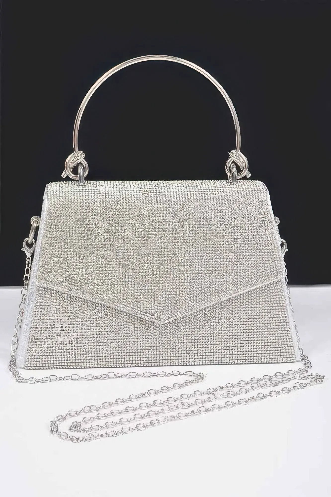 Women's Handbag Rhinestone Metal Handle - SOHO - BYMANYC ® New York by BYMANYC ® New York
