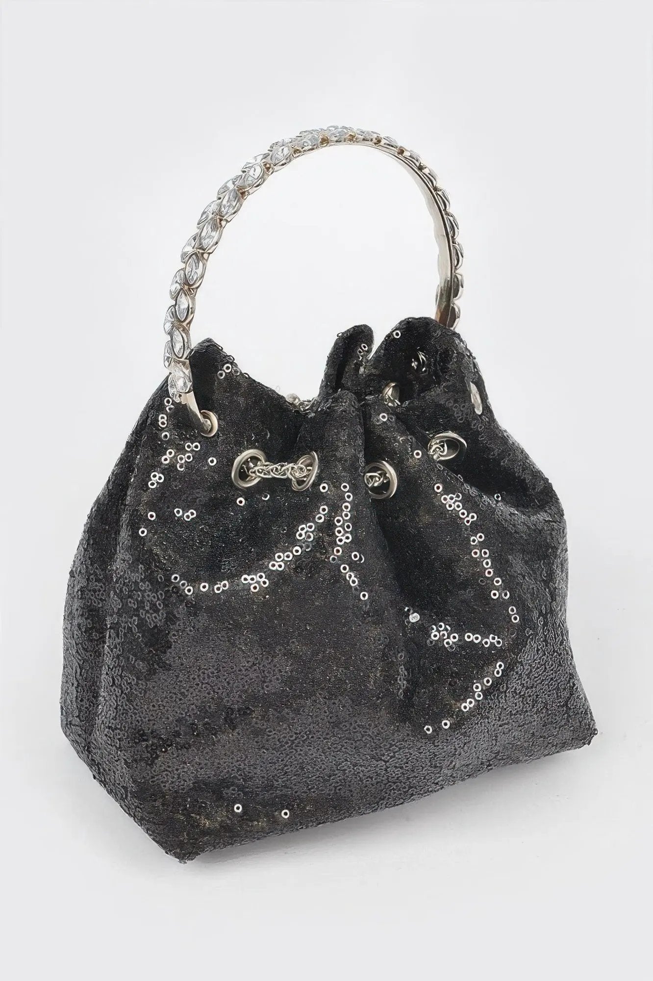 Women's Handbag Sequins Bucket Bag - NOHO - BYMANYC ® New York by BYMANYC ® New York