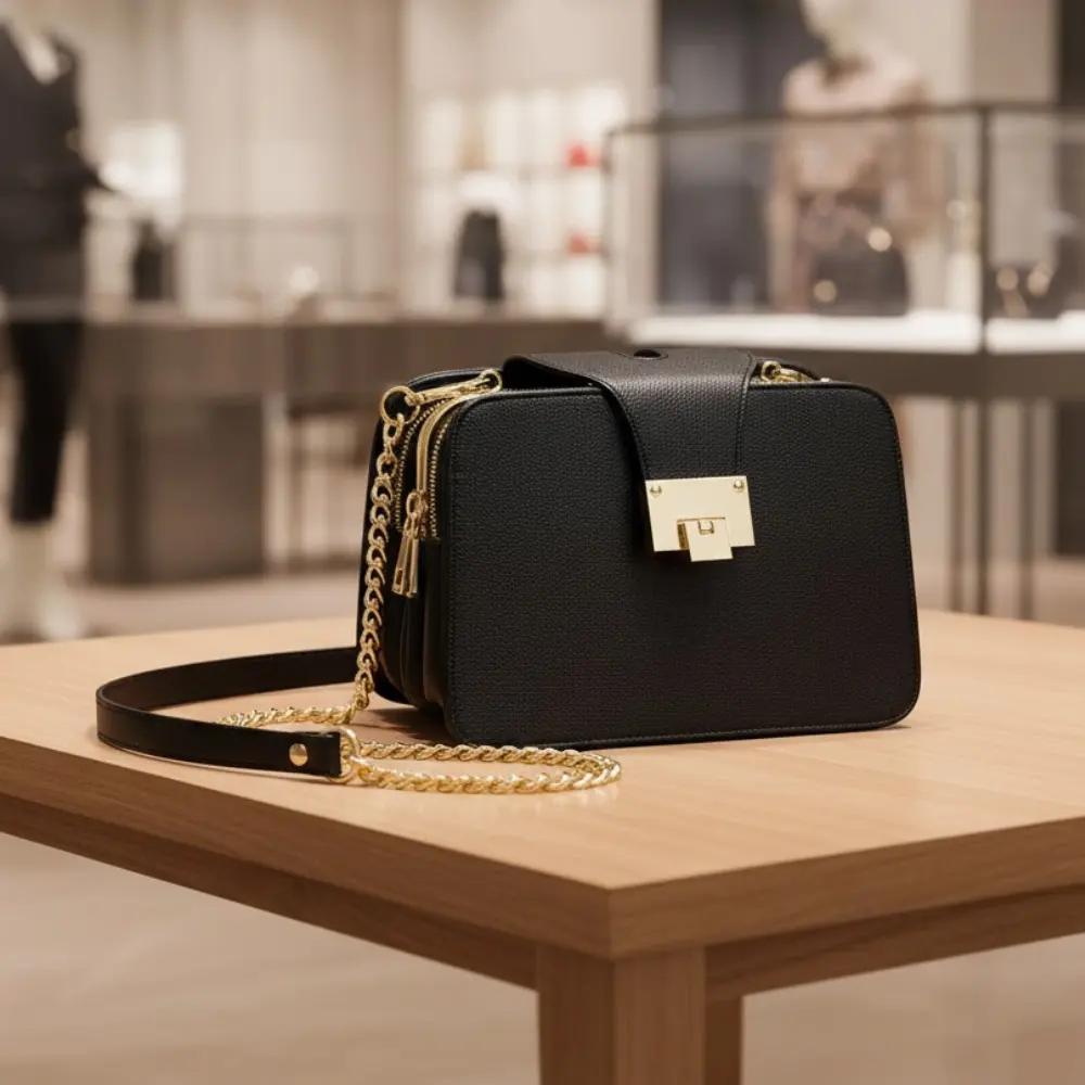 Women's Handbags: SoHo Chain Flap | Manhattan Chic Collection BYMANYC ® New York by BYMANYC ® New York
