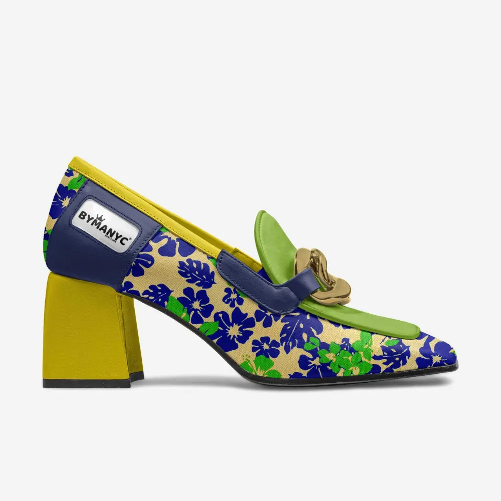 Women's Heeled Loafer ASTORIA Couture BYMANYC ® New York by BYMANYC ® New York
