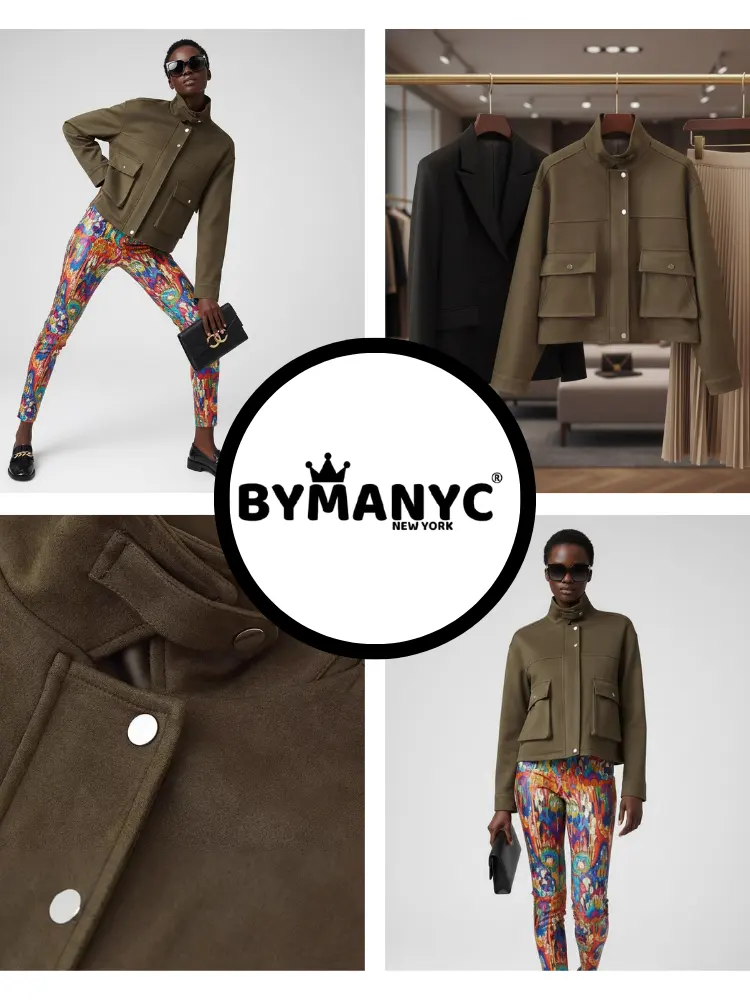 Women's Jacket CHELSEA MARKET NYFW New Colecction BYMANYC ® New York by BYMANYC ® New York
