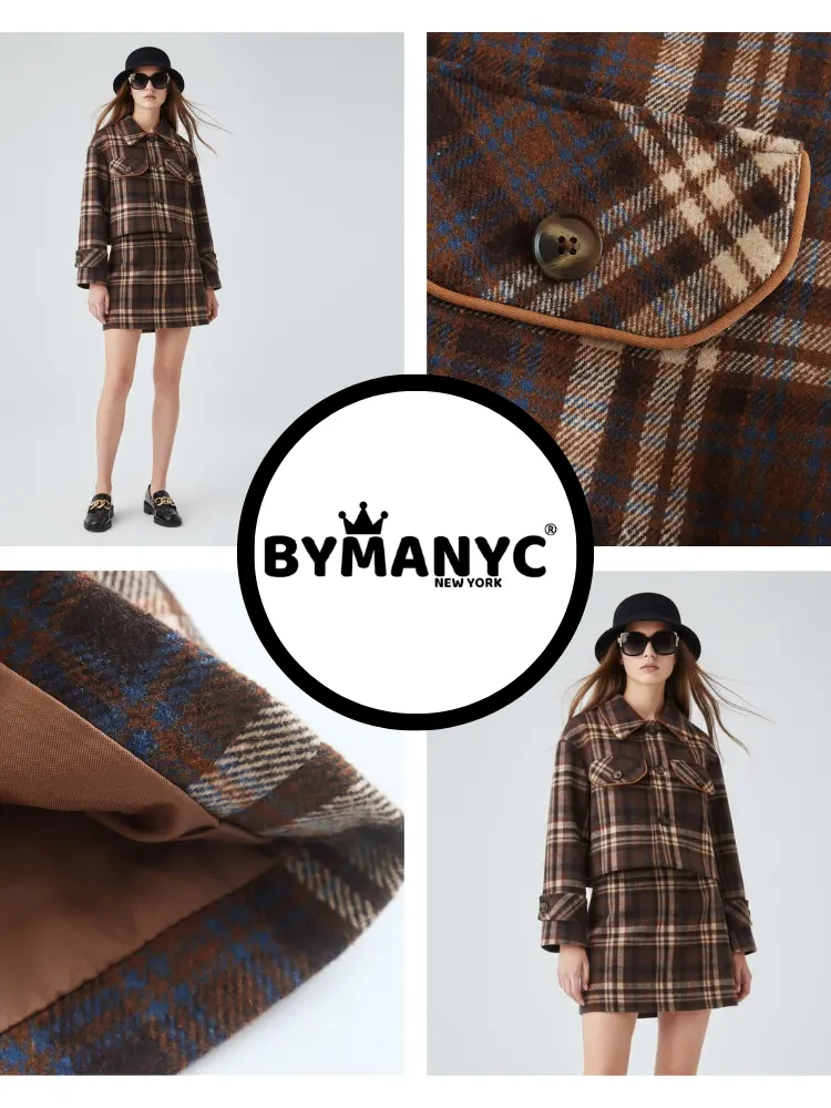 Women's Jacket and Skirt Set NOHO NYFW New Colecction BYMANYC ® New York by BYMANYC ® New York