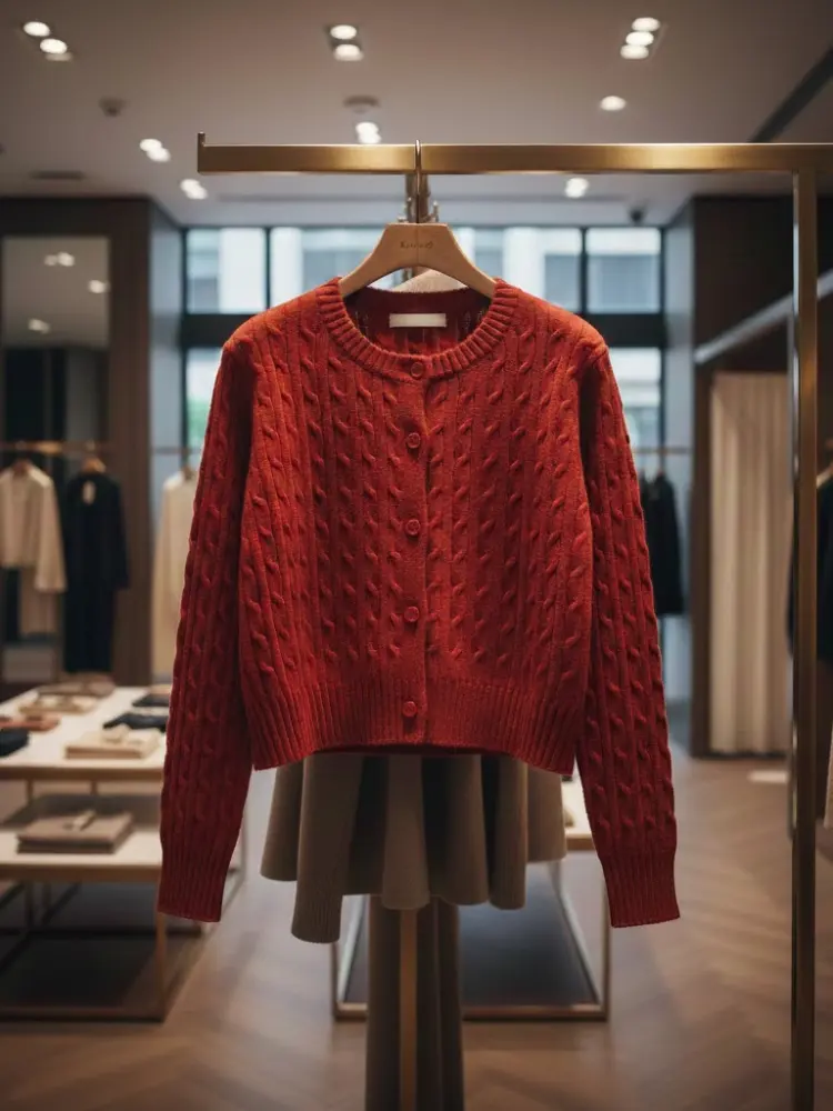 Women's Knit Cardigan GREENWICH NYFW New Colecction BYMANYC ® New York by BYMANYC ® New York