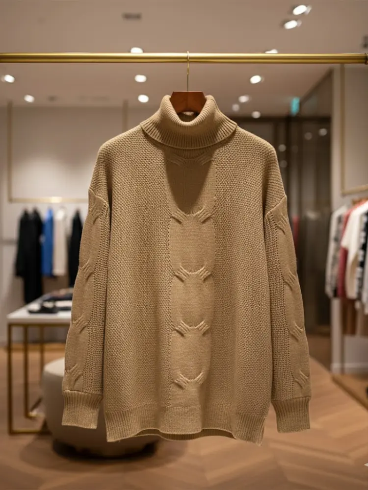 Women's Knit Sweater CENTRAL PARK NYFW New Colecction BYMANYC ® New York by BYMANYC ® New York