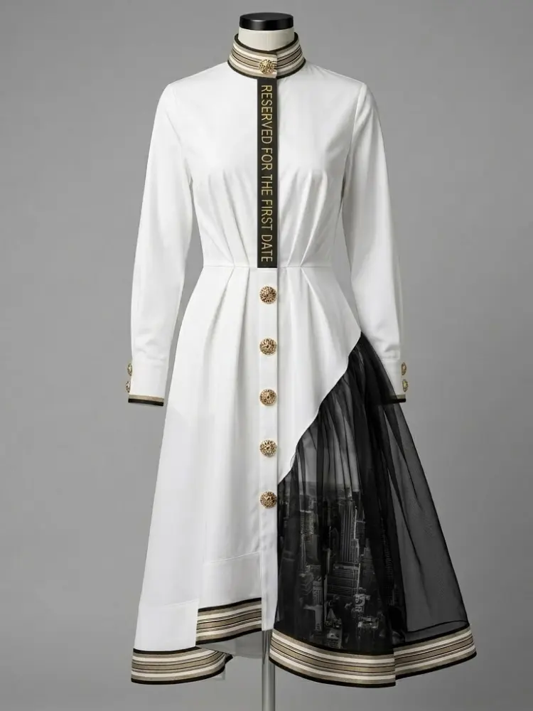 Fifth Avenue Shirt Dress BYMANYC Limited Edition for Women Manhattan Chic by BYMANYC ® New York