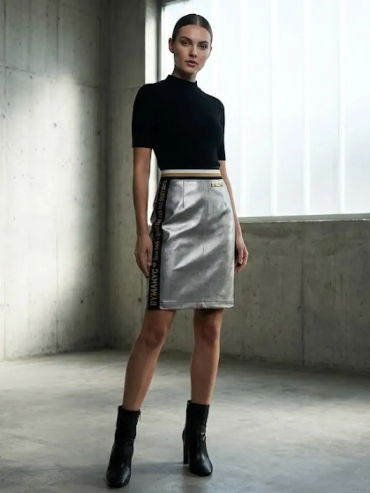 Women's Limited Edition UPPER EAST SIDE Midi Skirt | GARMENT DISTRICT Collection | BYMANYC ® New York by BYMANYC ® New York