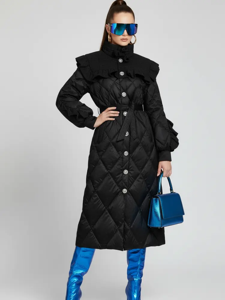 Women's Long Coat WALL STREET COUTURE BYMANYC ® New York by BYMANYC ® New York