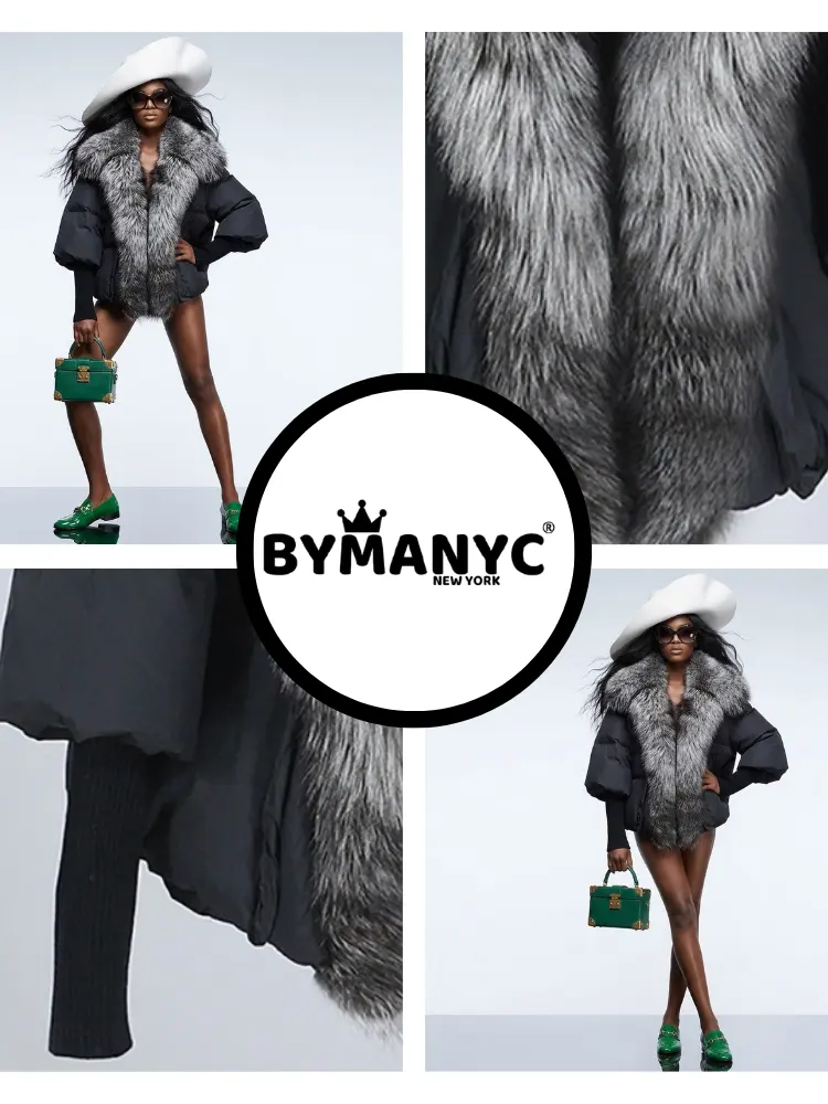 Women's Luxury Puffer Jacket ASPEN New Collection Prêt-à-Porter BYMANYC ® New York by BYMANYC ® New York