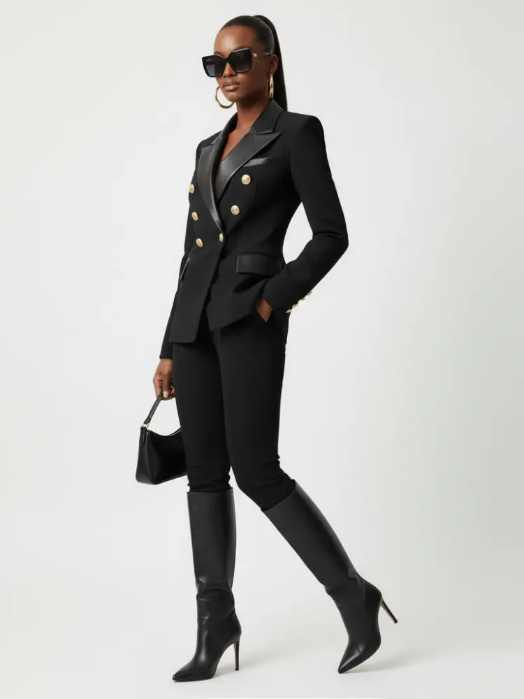 Women's Military Blazer MIDTOWN ECO COUTURE BYMANYC ® New York by BYMANYC ® New York