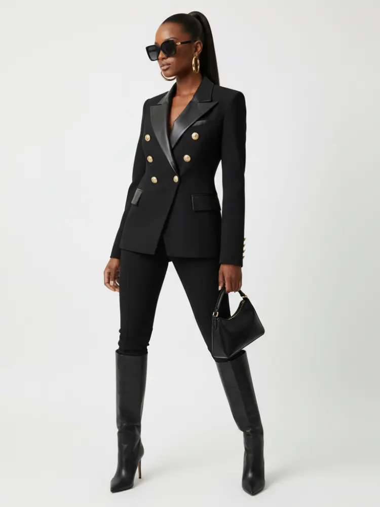 Women's Military Blazer MIDTOWN ECO COUTURE BYMANYC ® New York by BYMANYC ® New York