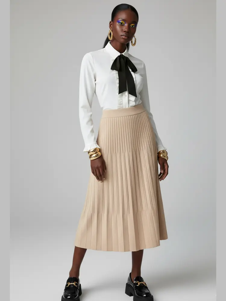 Women's Pleated Skirt CHELSEA COUTURE BYMANYC ® New York by BYMANYC ® New York