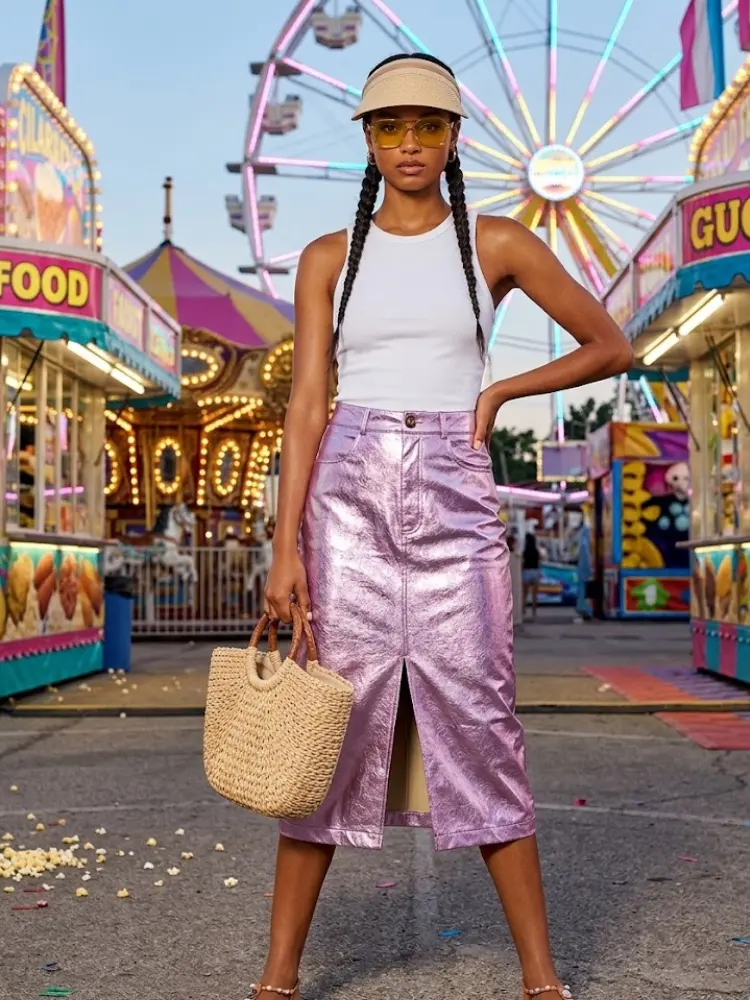 Women's Skirt NOLITA Tiered Romance Collection - Los Angeles BYMANYC New York by BYMANYC ® New York
