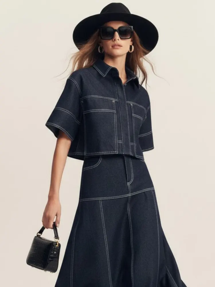Women's Skirt and Jacket Set CHELSEA NYFW New Colecction BYMANYC ® New York by BYMANYC ® New York