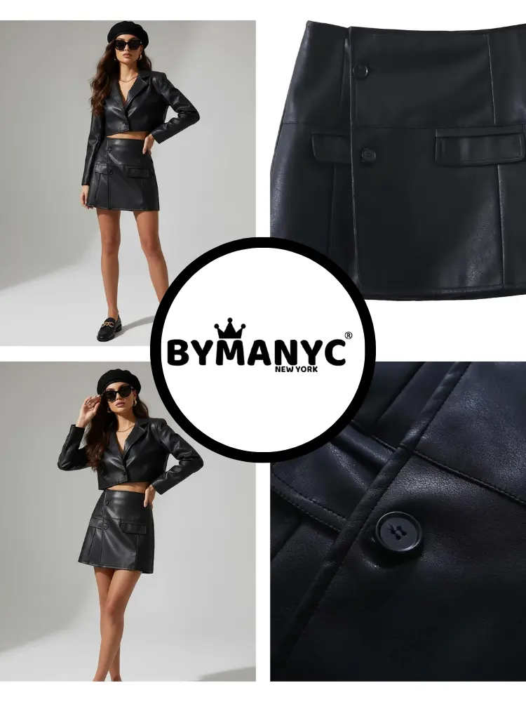 Women's Skirt and Jacket Set HARLEM NYFW New Colecction BYMANYC ® New York by BYMANYC ® New York